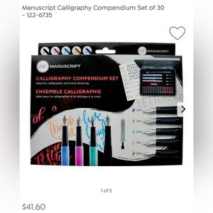 Manuscript Calligraphy Set
